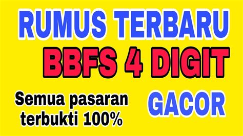 cara pasang bbfs 4 digit|CARA PASANG BBFS .